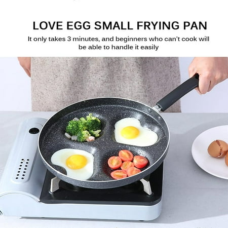 Four-hole Frying Pot Thicken Omelet Pan Non-stick Egg Ham Pancake Steak Cooking